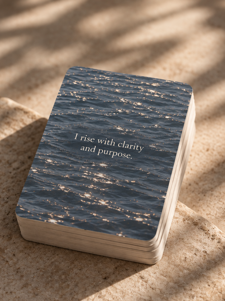 Affirmation & Journal Prompt Card Deck